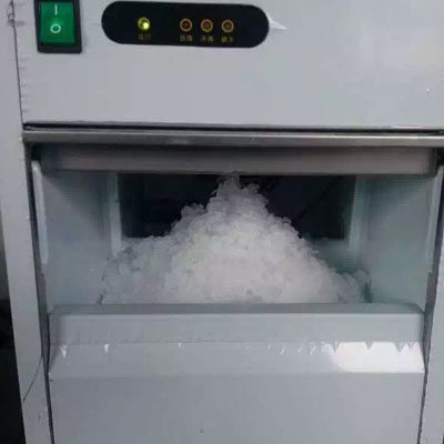 40kg雪花制冰机碎冰机实验室用雪花状碎冰