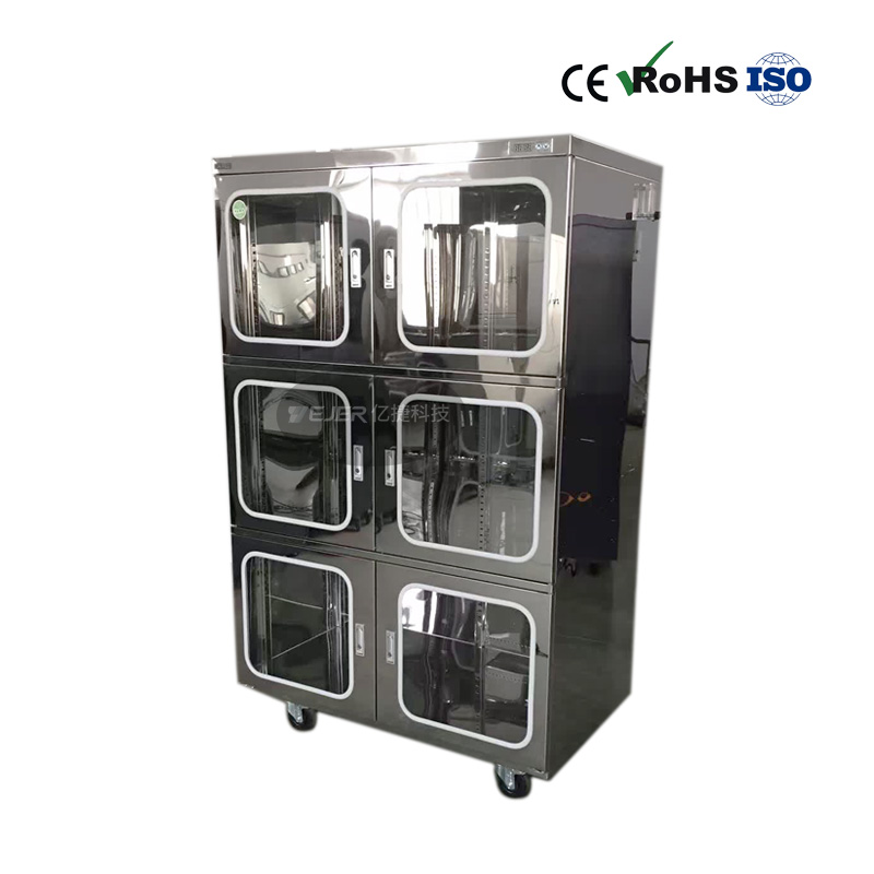 SUS304镜面不锈钢氮气柜半导体存储用氮气柜防氧化防潮